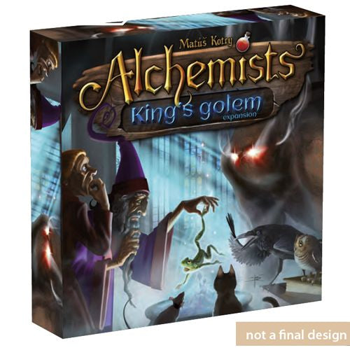 Alchemists: The King's Golem Board Game Expansion - Strategic Fantasy Tabletop Game for Adults & Teens - Perfect for Game Nights & RPG Enthusiasts