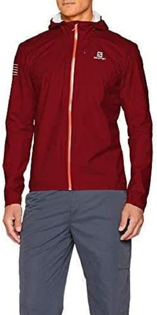 Salomon Bonita Waterproof Jacket for Men - Lightweight Raincoat for Hiking, Camping & Outdoor Adventures