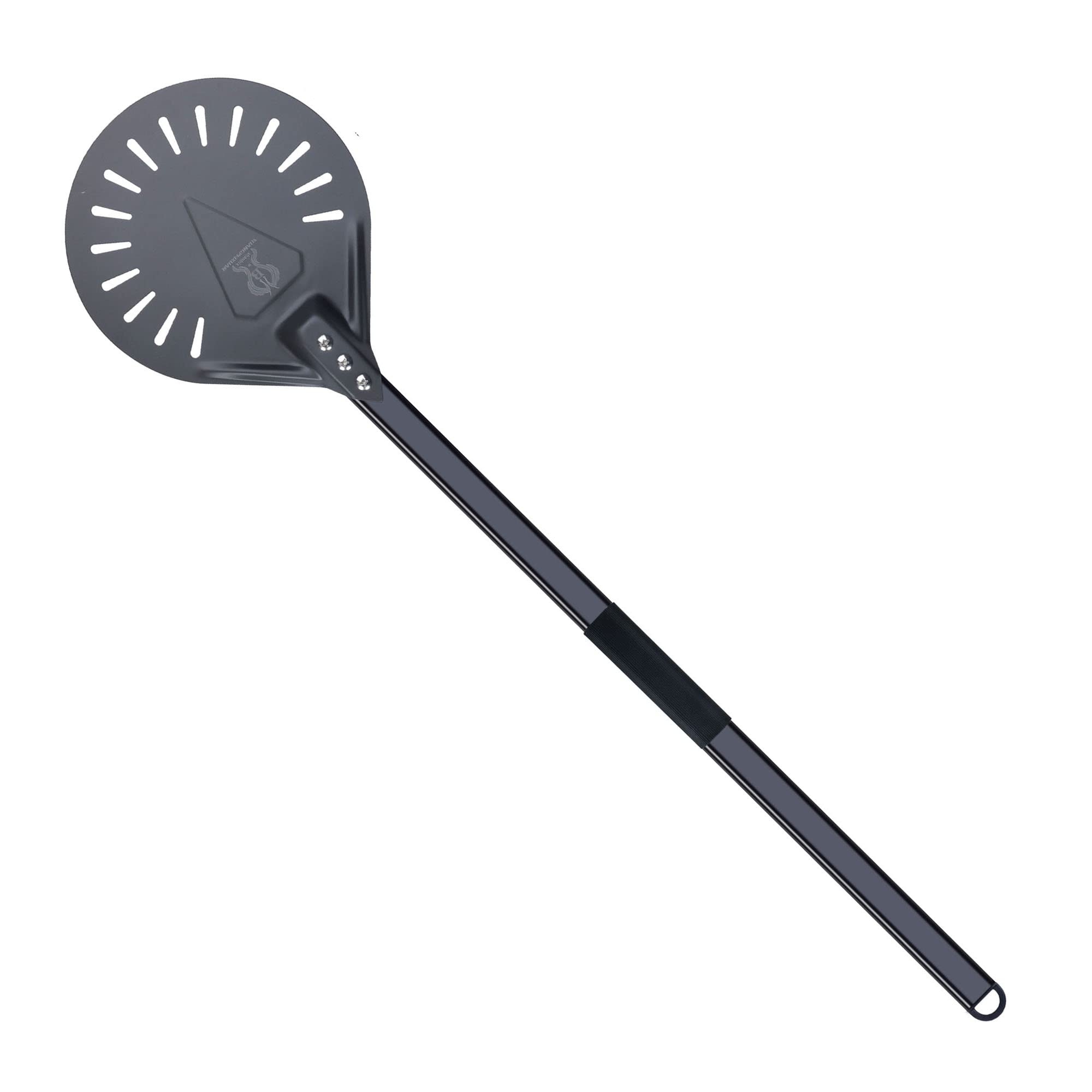 9 Inch Round Aluminum Pizza Turning Peel with 40