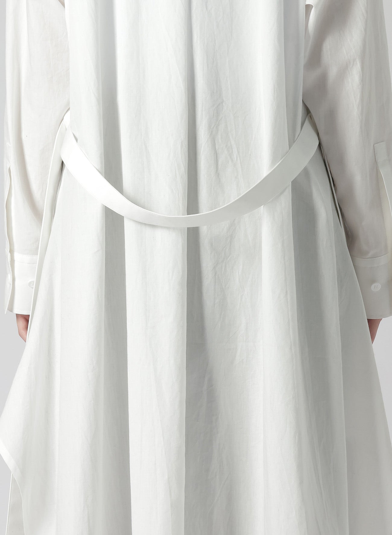 Soft Cotton Broadcloth Draped Shirt Dress for Women - Casual & Elegant Style for Office, Date Night & Summer Outings