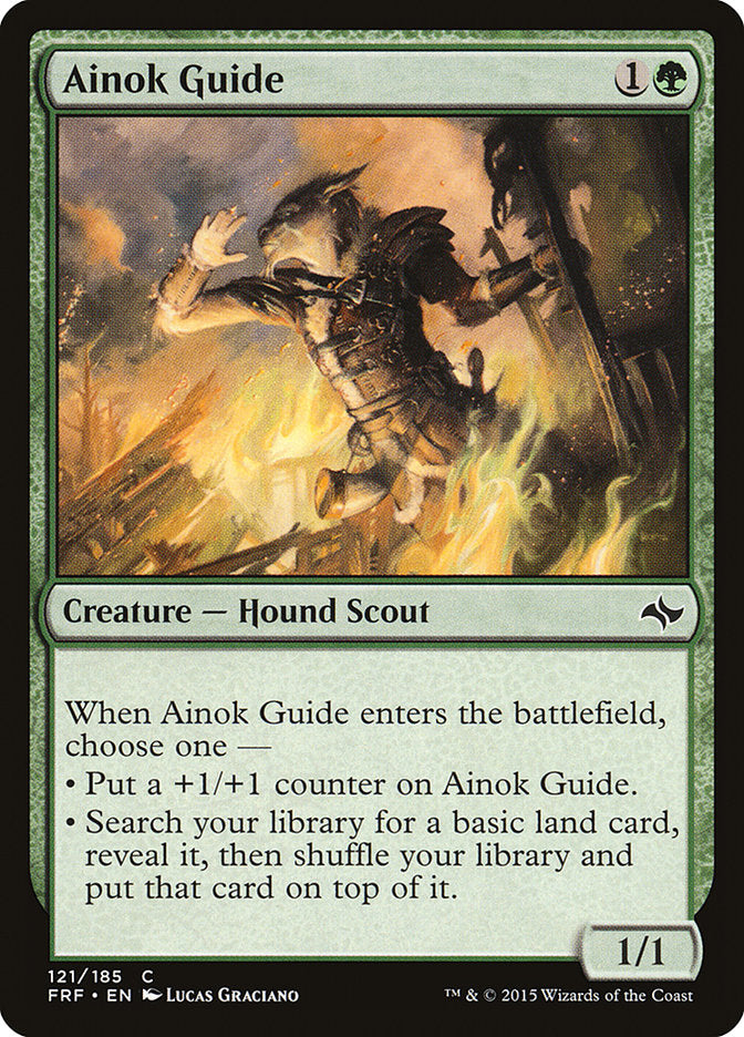Ainok Guide [Fate Reforged] - MTG Magic The Gathering Card - Perfect for Commander & Standard Deck Builders