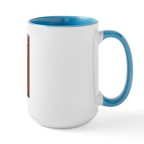 White/Blue Inside - Portugal#1 Large Mug