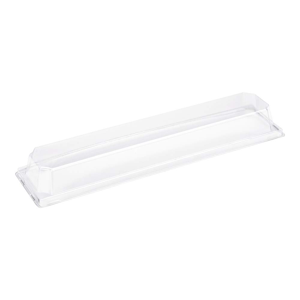 100 Pack Airtight Plastic Lids for Large Tetra Containers – 11.8 x 3.4 x 1.6 Inch Clear Raised Design (Containers Not Included) – Leakproof Food Storage Lids for Restaurants, Catering & Meal Prep – Durable Plastic Lids for Sushi Boxes, Takeout Containers & Bulk Food Storage – Perfect for Home Kitchens, Cafes, Pantry Organization & Fridge Freshness – Ideal for Leftovers, Food Delivery, Commercial Kitchens & Catering Events – Great for Meal Prep, Storing Dry Goods & Keeping Food Fresh Longer