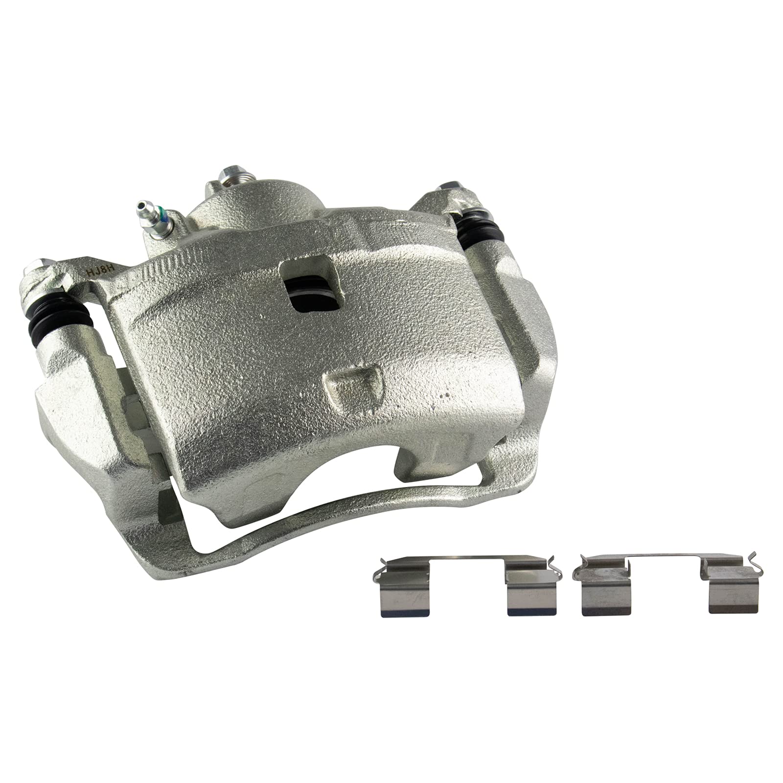 TRQ Front Performance Brake Pad & Rotor Kit - Semi-Metallic Vented Disc Brakes with G-Coating - Compatible with 2016-2021 Honda Civic - Perfect for High-Performance Driving & Daily Commuting