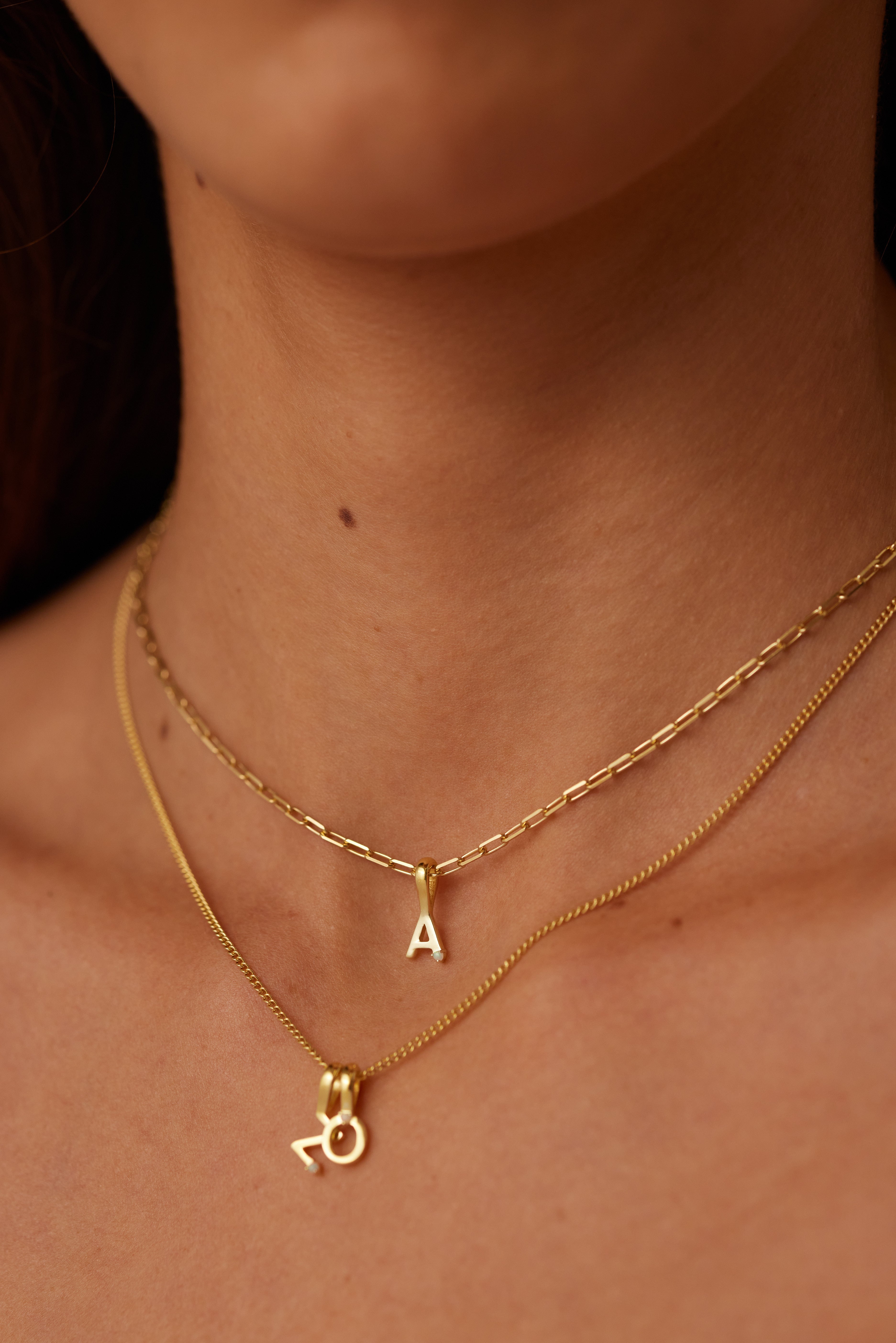 Initial Gold Charms for Jewelry Making - Personalized Name Necklace Pendants, Engravable Gift for Women & Girls - Perfect for Birthdays, Anniversaries & Special Occasions