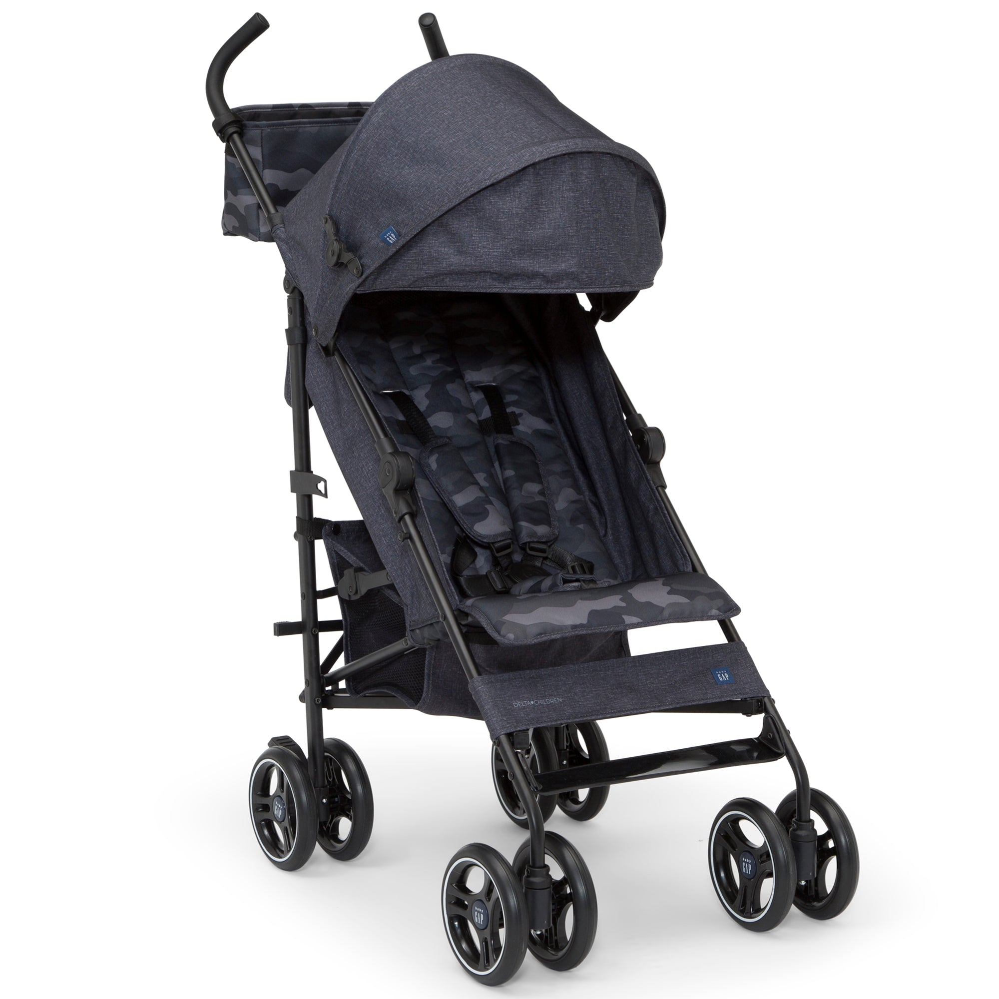 BabyGap Classic Stroller - Lightweight Compact Baby Stroller with Adjustable Canopy | Perfect for Travel, Shopping & Everyday Use