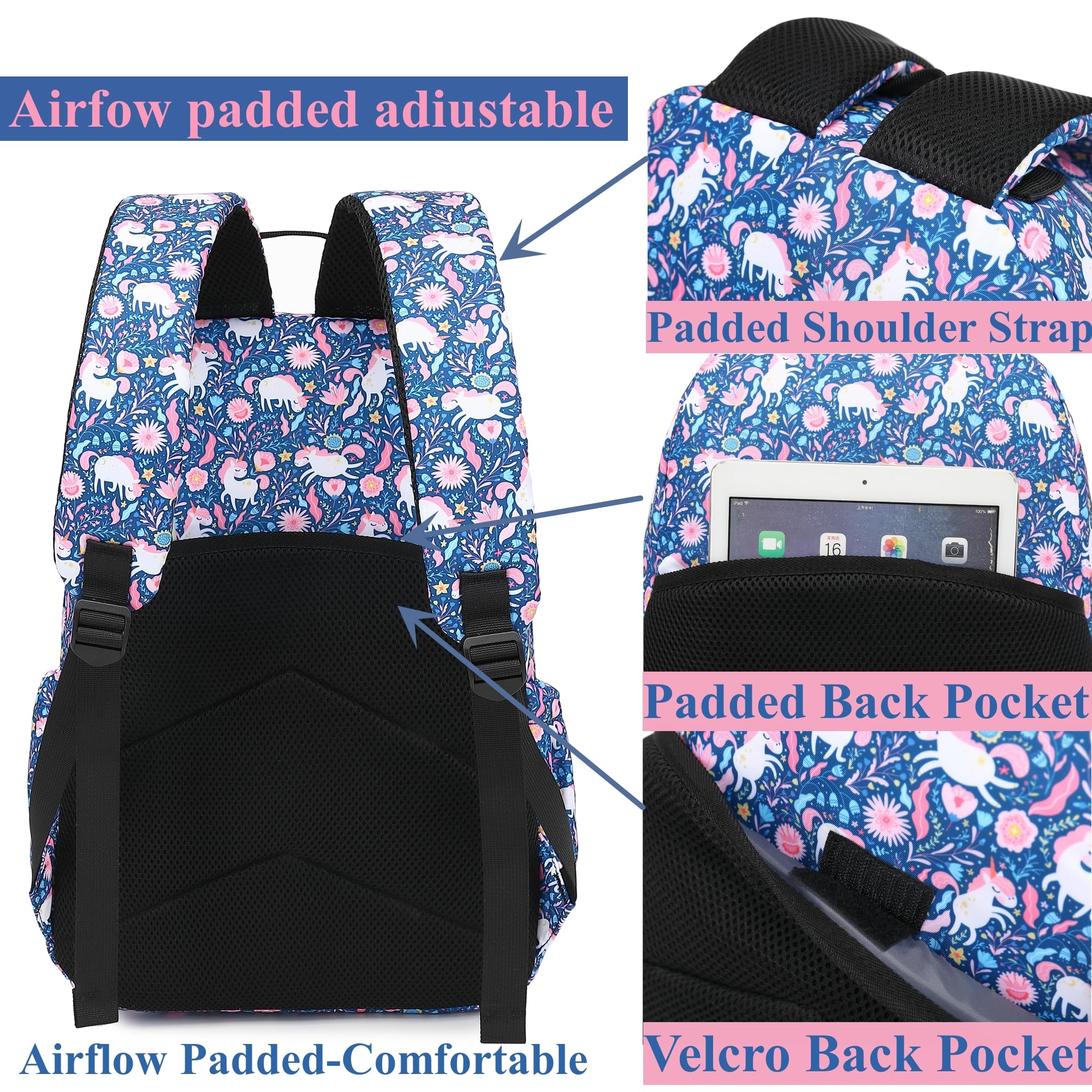 Cute Kawaii Laptop Backpack for Girls, Boys & Women - Lightweight School Backpack, College Bookbag, Travel Backpack for Kids & Teens - Perfect for School, Work, Travel & Daily Commute