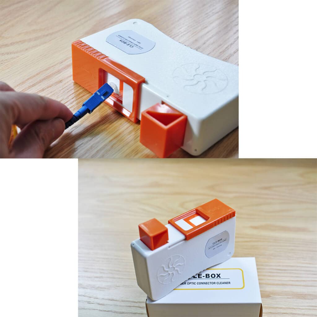 Fiber Optic Cleaning Kit - 1.25mm & 2.5mm Cleaner Pens with Wipes for FC/SC/ST/LC/MU Connectors - Professional FTTH Maintenance Tool for Home & Office Network Equipment