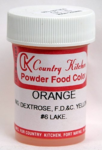 Premium Orange Powdered Food Coloring - Natural & Vibrant for Baking, Decorating & DIY Crafts - Perfect for Cakes, Cookies, Frosting & More