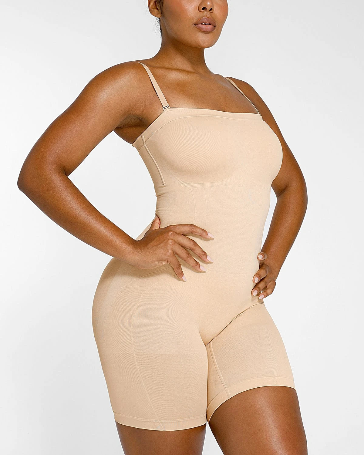 Seamless Sculpt Strapless Bodysuit for Women - Shapewear Tummy Control Body Shaper - Perfect for Weddings, Evening Dresses & Special Occasions