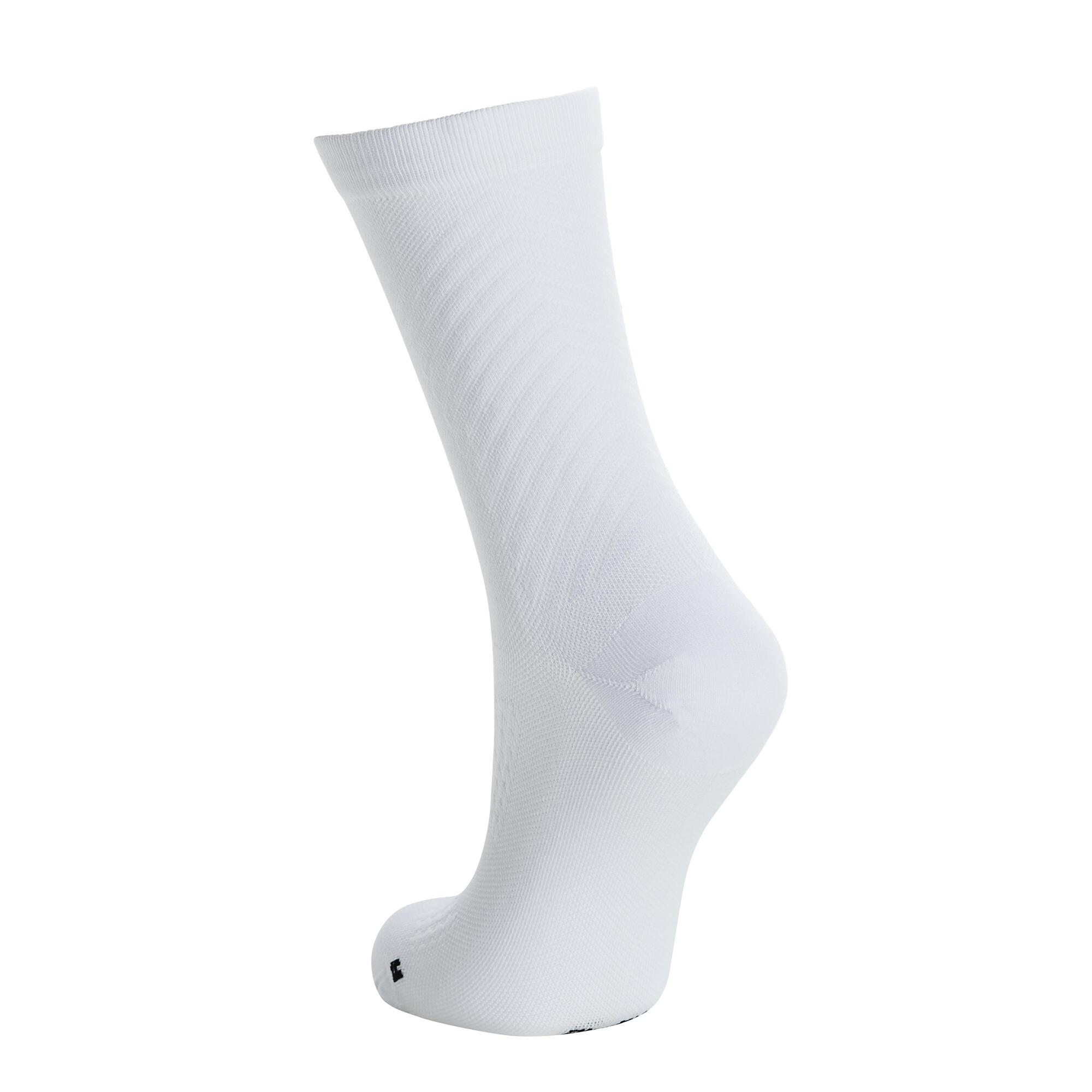 Van Rysel 900 Mid Cut Cycling Socks for Men & Women - Breathable Cushioned Bike Socks for Road Cycling, Mountain Biking & Indoor Training