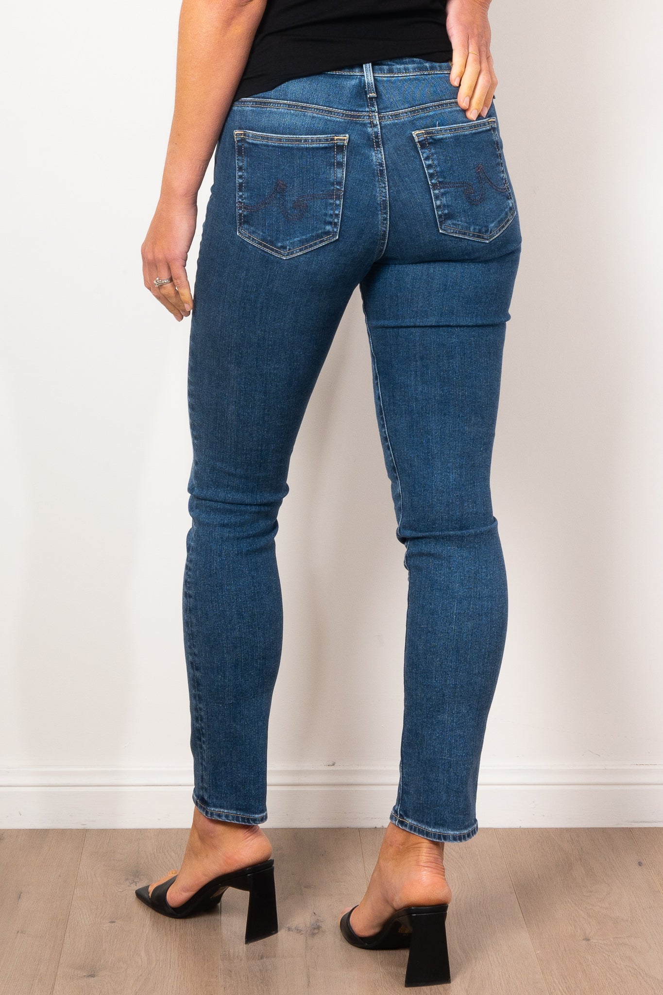 AG Jeans Prima Jean Goldrush - High Waist Stretch Denim for Women | Perfect for Casual Wear, Date Night & Everyday Comfort