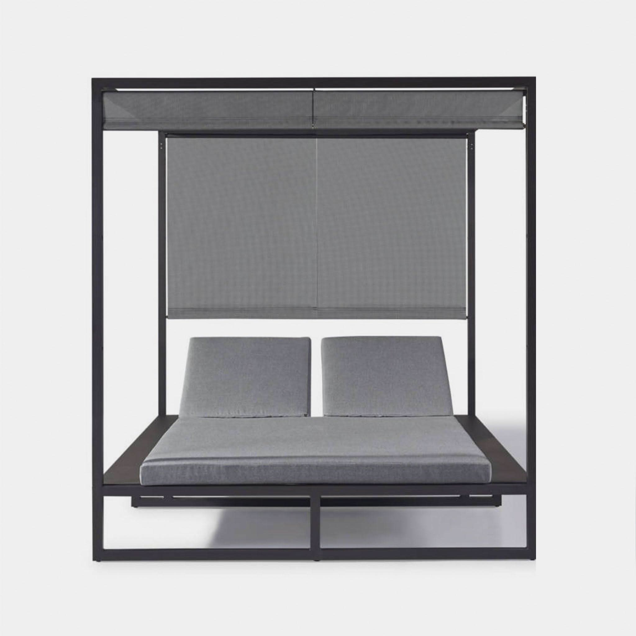 Hayman Aluminum Curtain Cabana - Lightweight Outdoor Sunshade for Patio, Poolside, and Beach - Perfect for Relaxation and Shade
