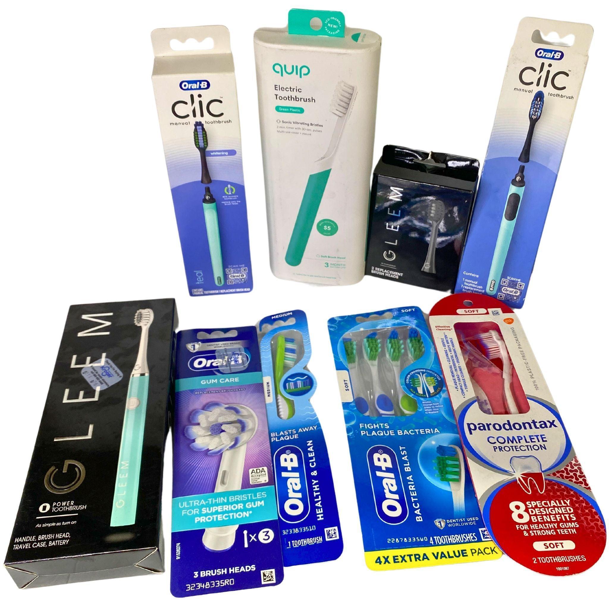 60 Pack Replacement Toothbrush Heads for Electric Toothbrush - Soft Bristles, Compatible with Oral-B, Philips Sonicare - Perfect for Travel, Home & Daily Oral Care
