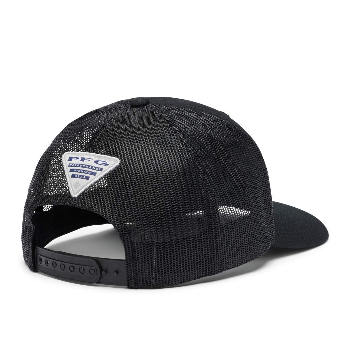 Columbia Unisex-Adult PFG Mesh Snap Back Hooks Ball Cap - Lightweight Breathable Fishing Hat for Men & Women - Perfect for Outdoor Activities, Hiking, Boating and Sun Protection