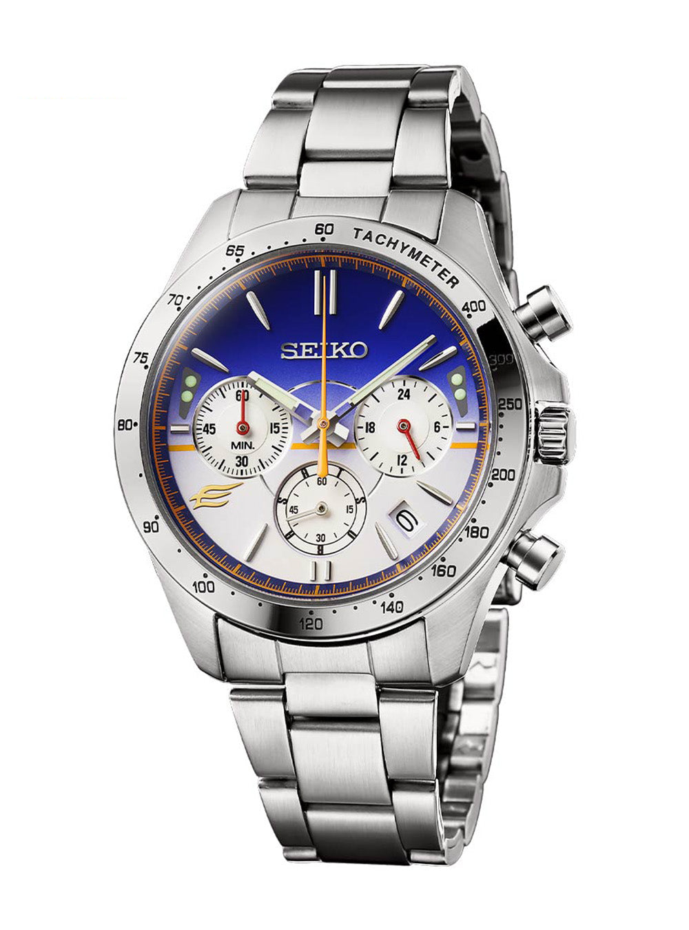 SEIKO Limited Edition Yamagata Shinkansen E8 Tsubasa Watch - Japanese Made - Perfect for Train Enthusiasts & Collectors