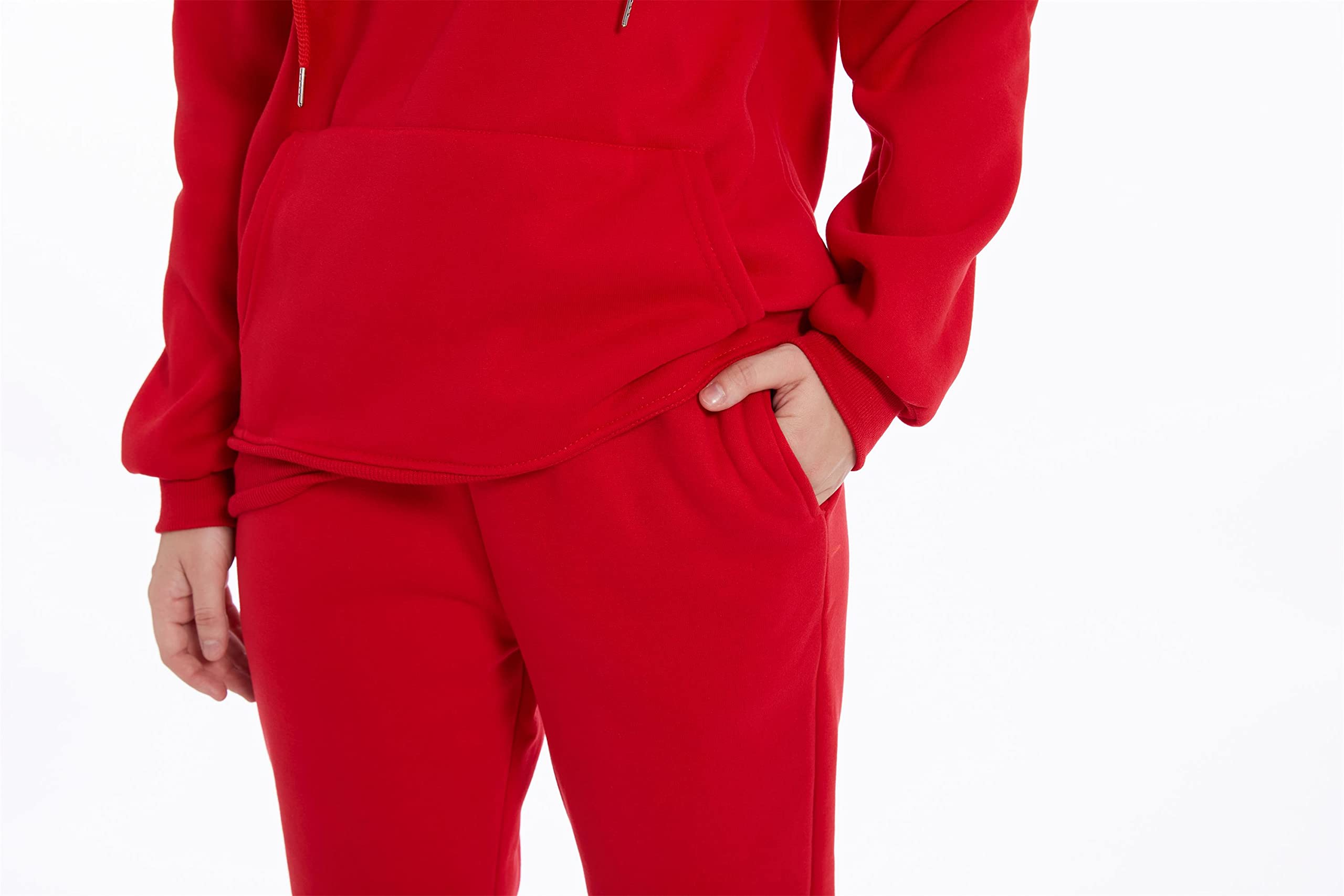 Custom Sweatsuit Hoodie & Sweatpants Set - Personalized Long Sleeve Pullover & Matching Pants for Men & Women - Perfect for Gym, Lounge & Streetwear Fashion