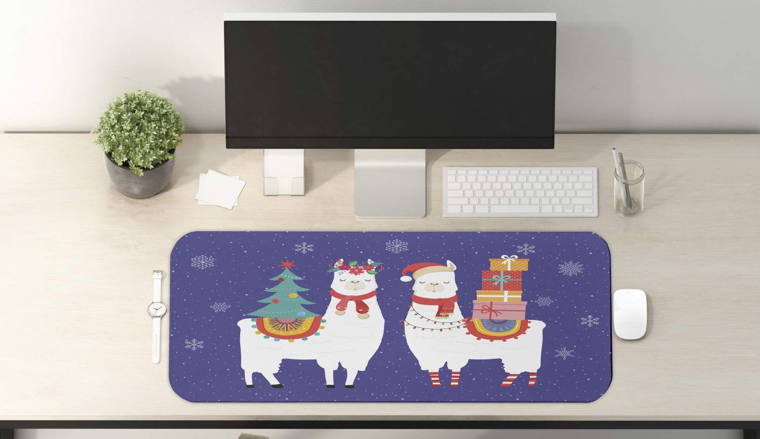 Ambesonne Christmas Gaming Mouse Pad - Large 31