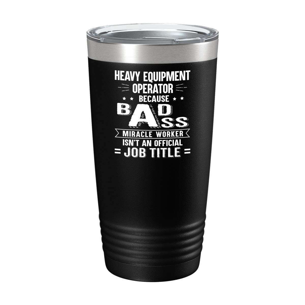 20oz Insulated Tumbler for Coffee & Tea - Stainless Steel Travel Mug with Lid - Perfect for Construction Workers, Truck Drivers & Outdoor Use