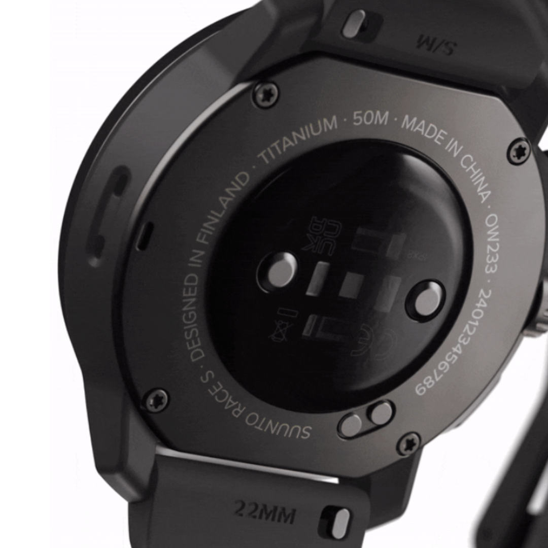 Suunto Race S Titanium GPS Outdoor Watch - Premium Multisport Smartwatch with Heart Rate Monitor, Navigation & Long Battery Life - Perfect for Hiking, Running, Cycling & Adventure Sports