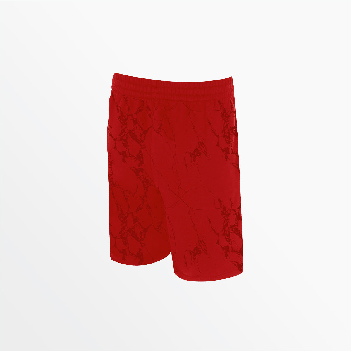 Men's Marble French Terry Shorts - Comfortable & Stylish Casual Wear for Summer, Gym, and Lounge