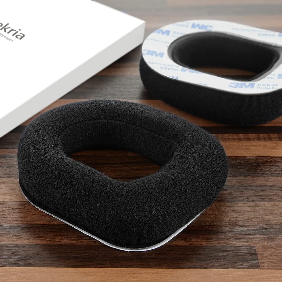 Geekria Comfort Velour Replacement Ear Pads for Astro A10 Gaming Headset - Soft Black Memory Foam Ear Cushions - Perfect for Long Gaming Sessions & Noise Isolation