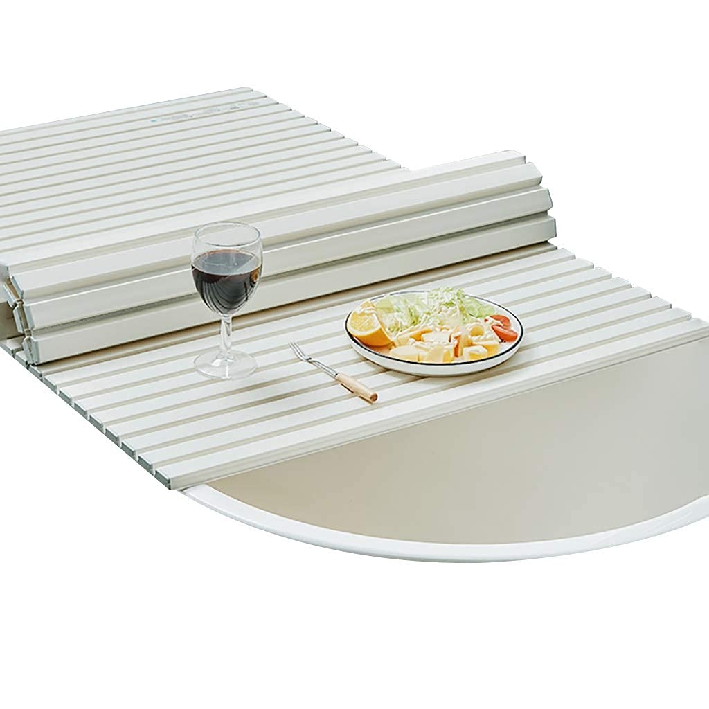 GAXQFEI White Bathtub Cover - Anti-Dust Folding Bathtub Insulation Board, PVC Bathtub Protector for Dust Protection & Heat Retention - Perfect for Bathroom Storage & Winter Use