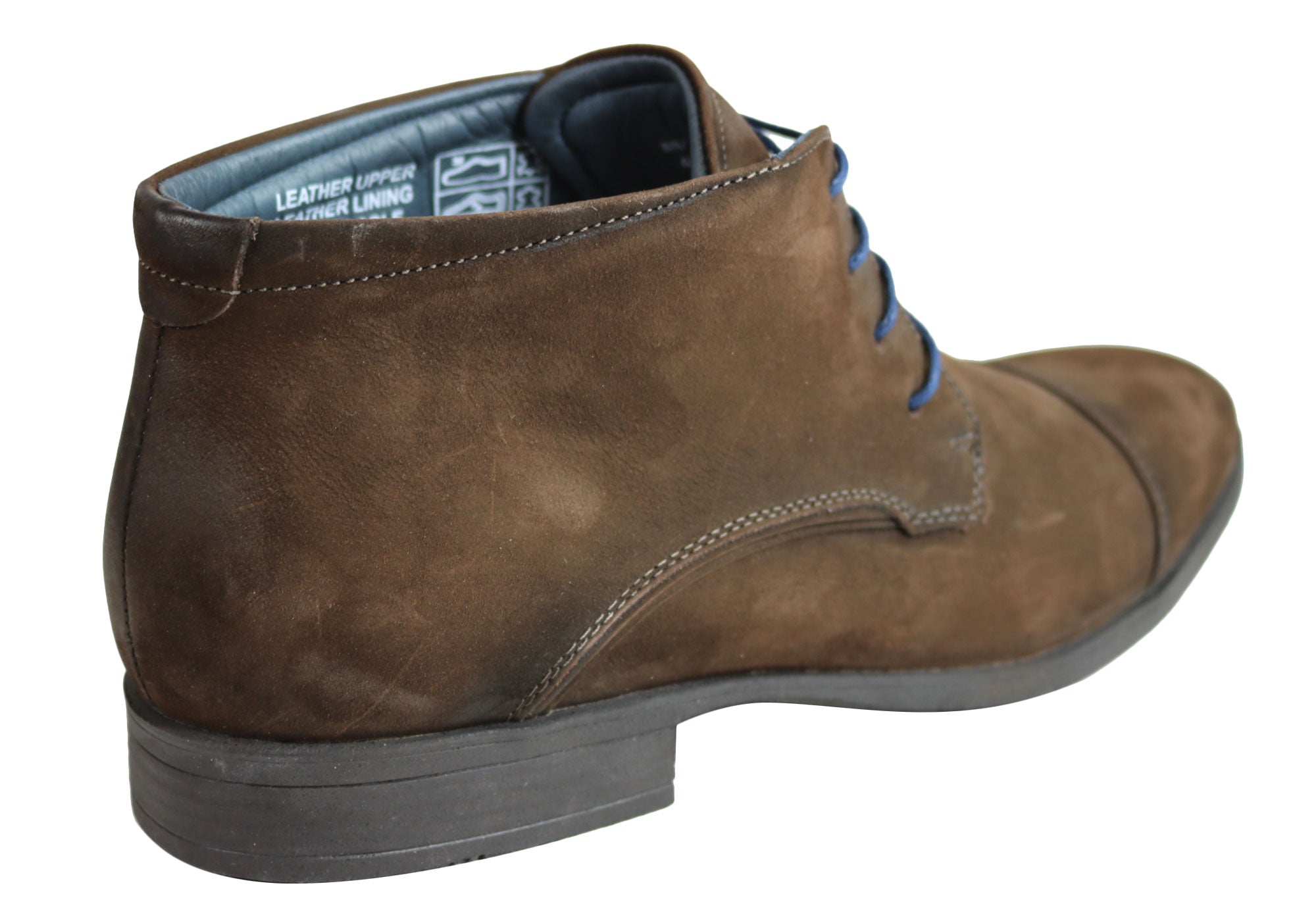 Savelli Colton Men's Comfortable Leather Lace-Up Boots - Handcrafted in Brazil - Perfect for Work, Outdoor & Casual Wear