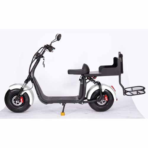 2000W 60V Electric Fat Tire Trike - 3 Wheel Scooter Moped Bike with Golf Rack, Similar to CityCoco Bike CT 3G - Perfect for Commuting, Golf Course Transport & Urban Adventure