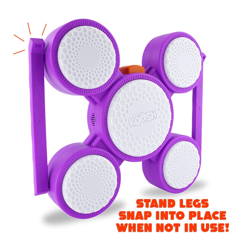 Koosh Sharp Shot - Interactive Target Game for Kids Ages 6+ - 3 Fun Modes: Solo, Friends & AI Challenge - Perfect for Indoor Play, Birthday Parties & Family Game Nights