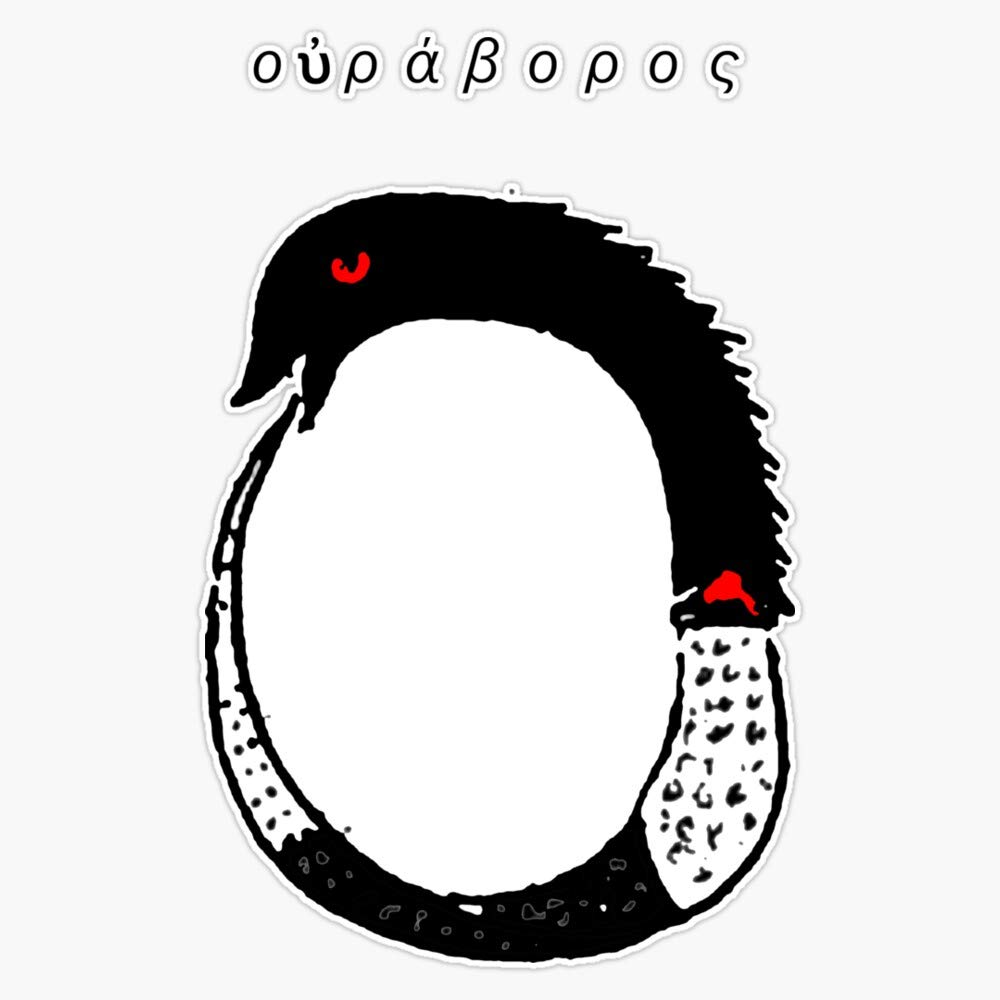 Premium Ouroboros Vinyl Sticker - Waterproof, Durable 5