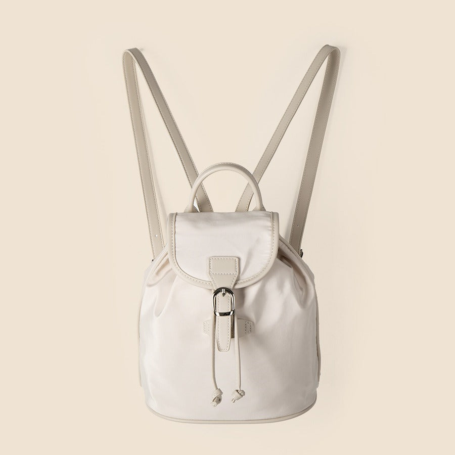 **Lightweight Nylon Drawstring Backpack - Large Capacity, Versatile for School, Travel & Gym | Durable & Water-Resistant**
