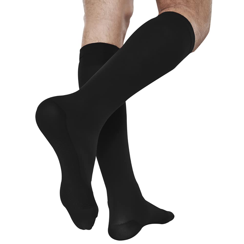 Solidea Unisex 70 Graduated Compression Socks (5-XXL) - Medical Support for Circulation, Running & Travel - Improve Blood Flow & Reduce Swelling for Athletes, Nurses & Frequent Flyers