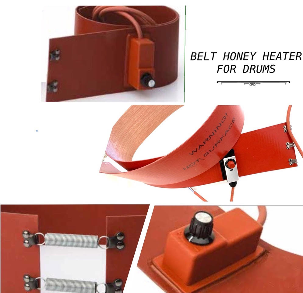 Flexible Drum Heater - Adjustable & Portable Drum Warmer for Industrial Use - Perfect for Heating Drums, Barrels, and Containers in Cold Weather