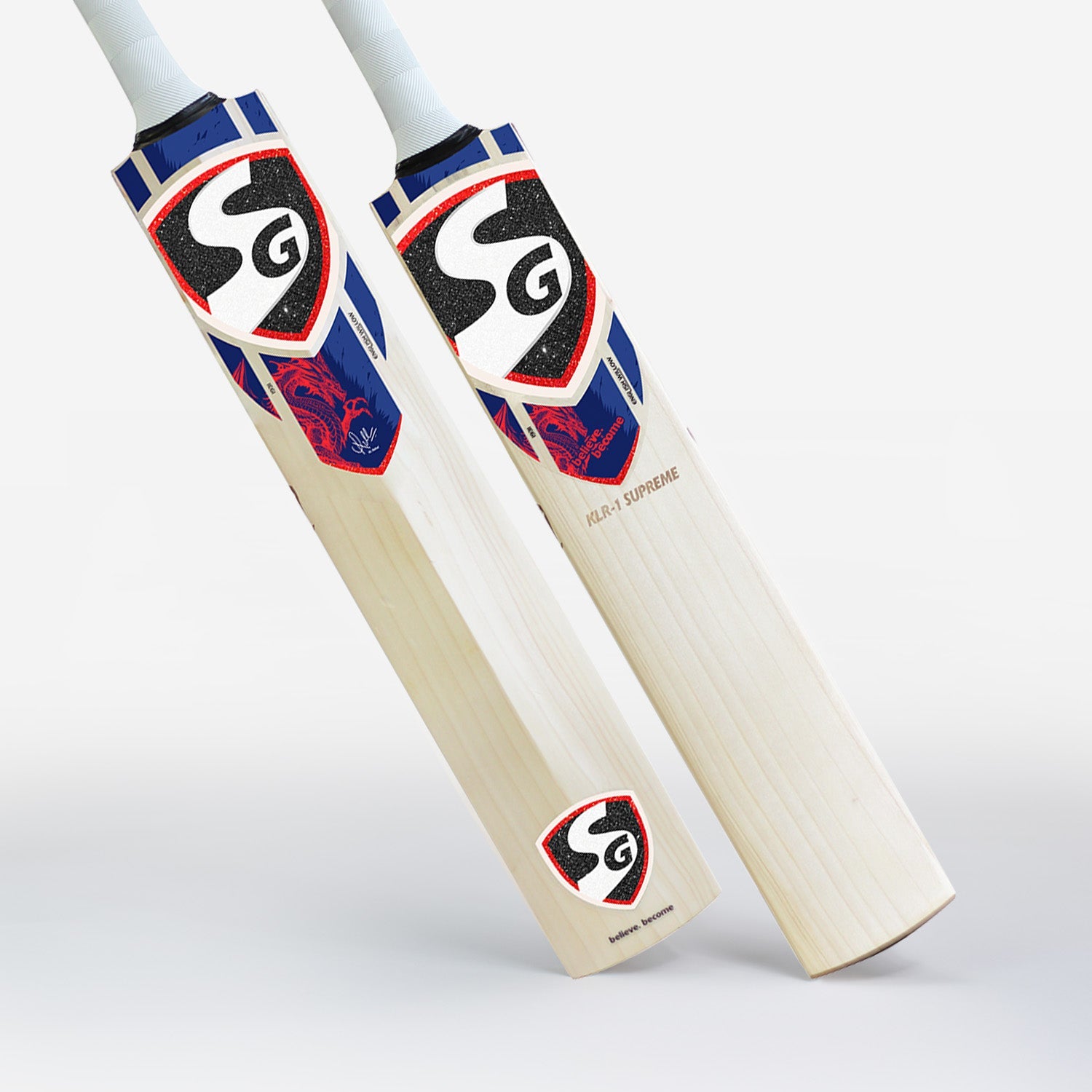SG KLR 1 Supreme Cricket Bat - Premium English Willow Cricket Bat for Professional Players | Perfect for Matches, Training & Practice Sessions