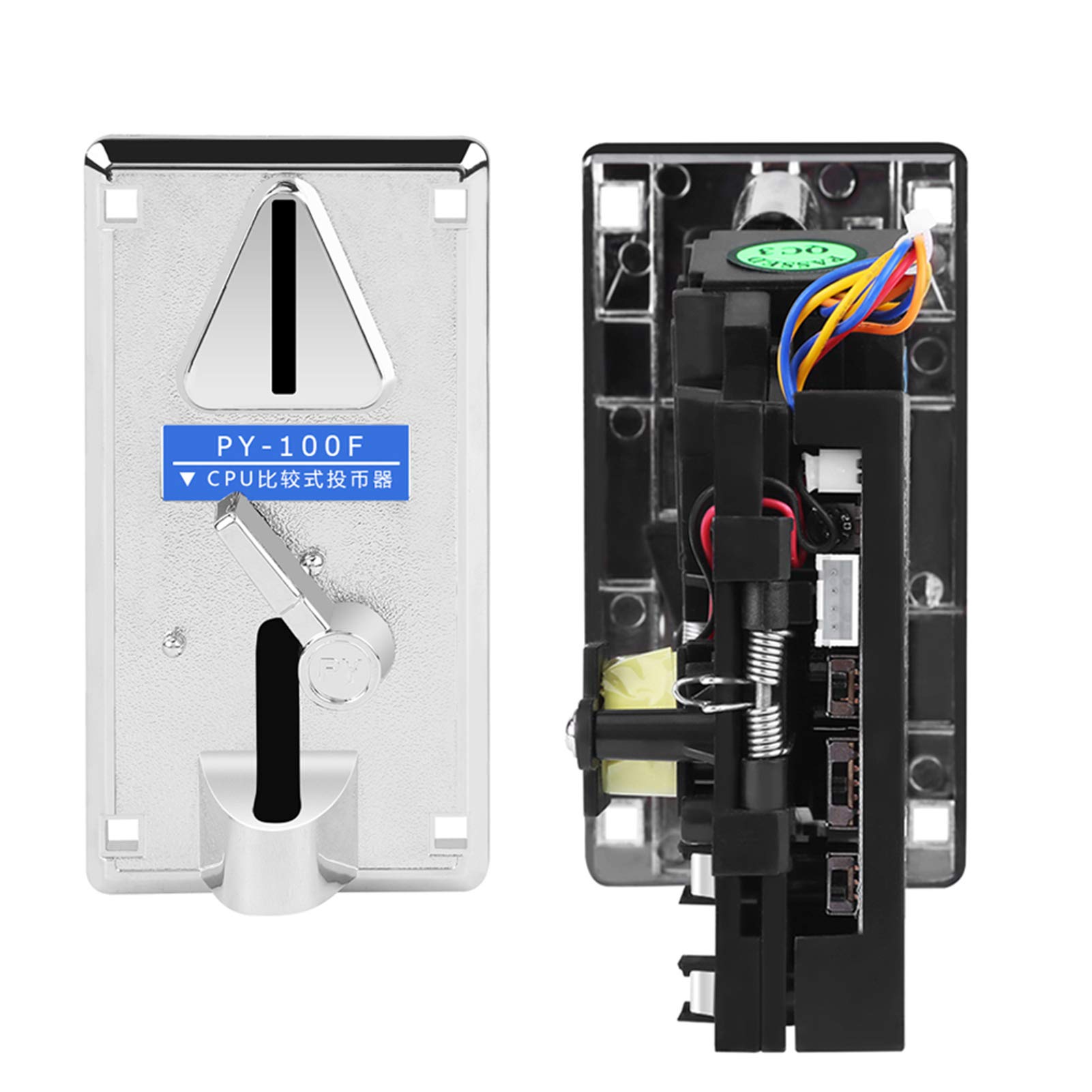 HURRISE Operated Timer Controller Board - Game Mechanism Vending Machine Parts Selector | Convenient Acceptor for Arcade & Amusement Park Machines | Perfect for Coin-Op Gaming & Prize Dispensing Systems