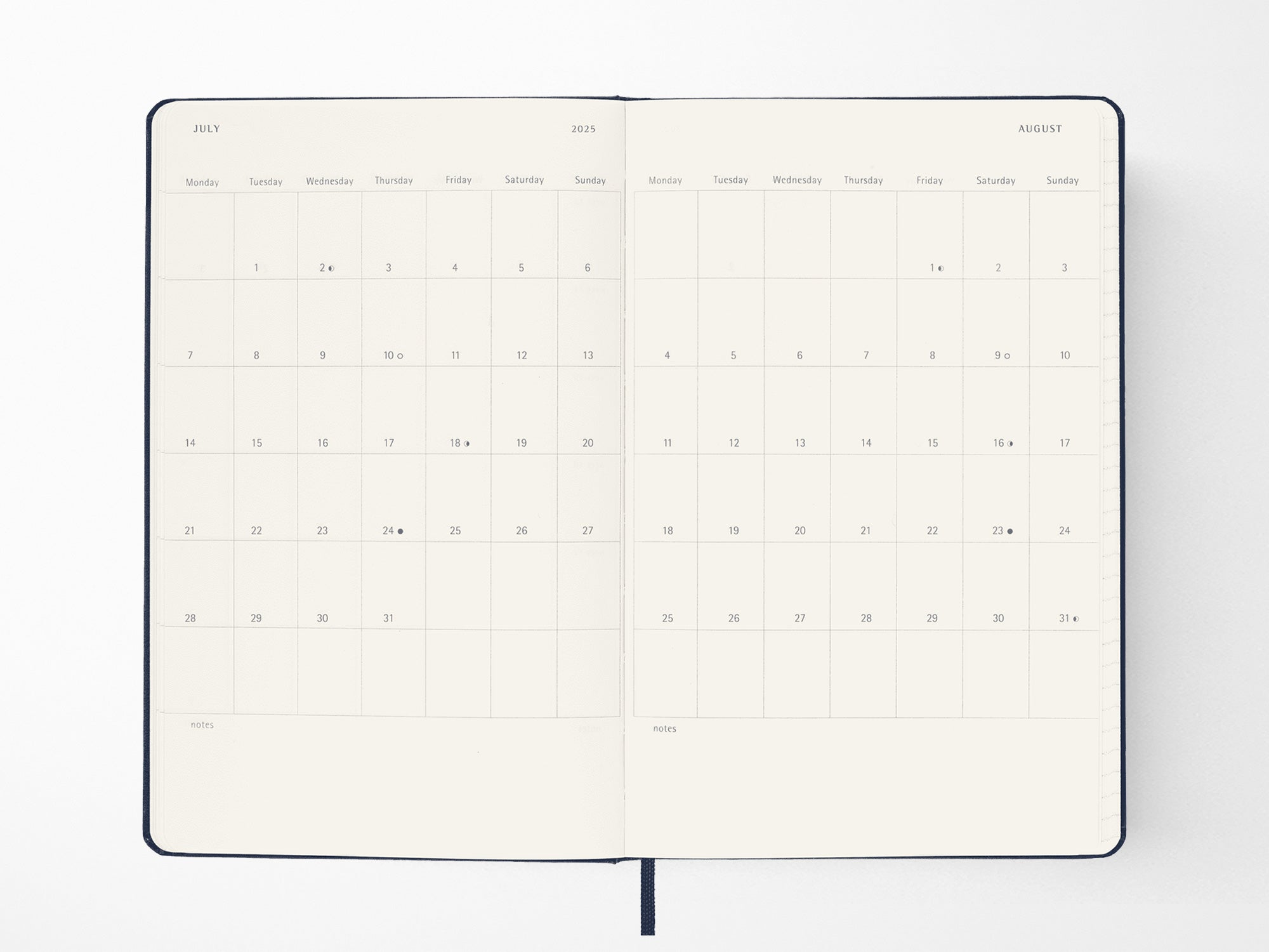 2026 Moleskine Weekly Planner - Sapphire Blue Hardcover Notebook | Premium Organizer for Work, School & Personal Planning | Perfect for Professionals & Students