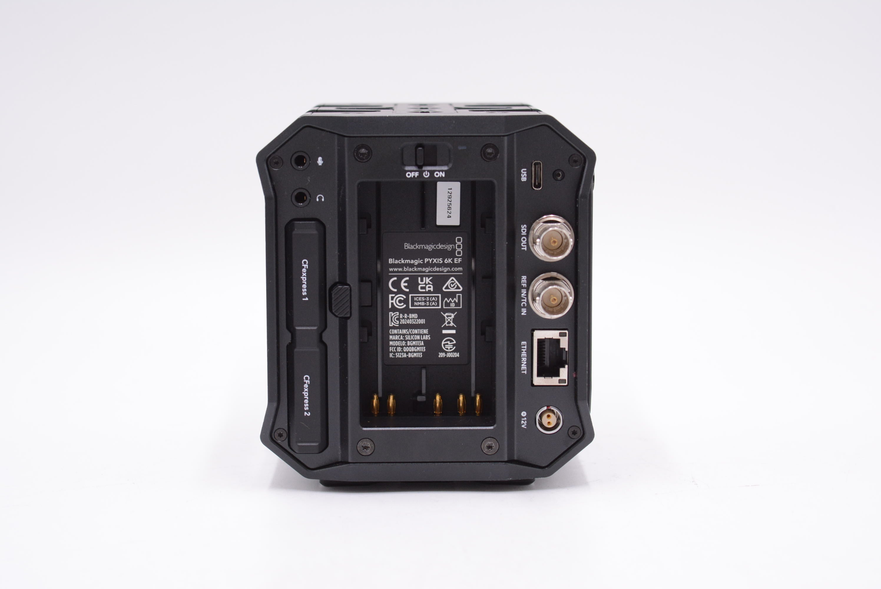 Blackmagic Design Pyxis 6K Cinema Box Camera with Canon EF Mount - Professional 6K Digital Film Camera for Cinematography, Used | Perfect for Indie Films, Documentaries & Studio Productions