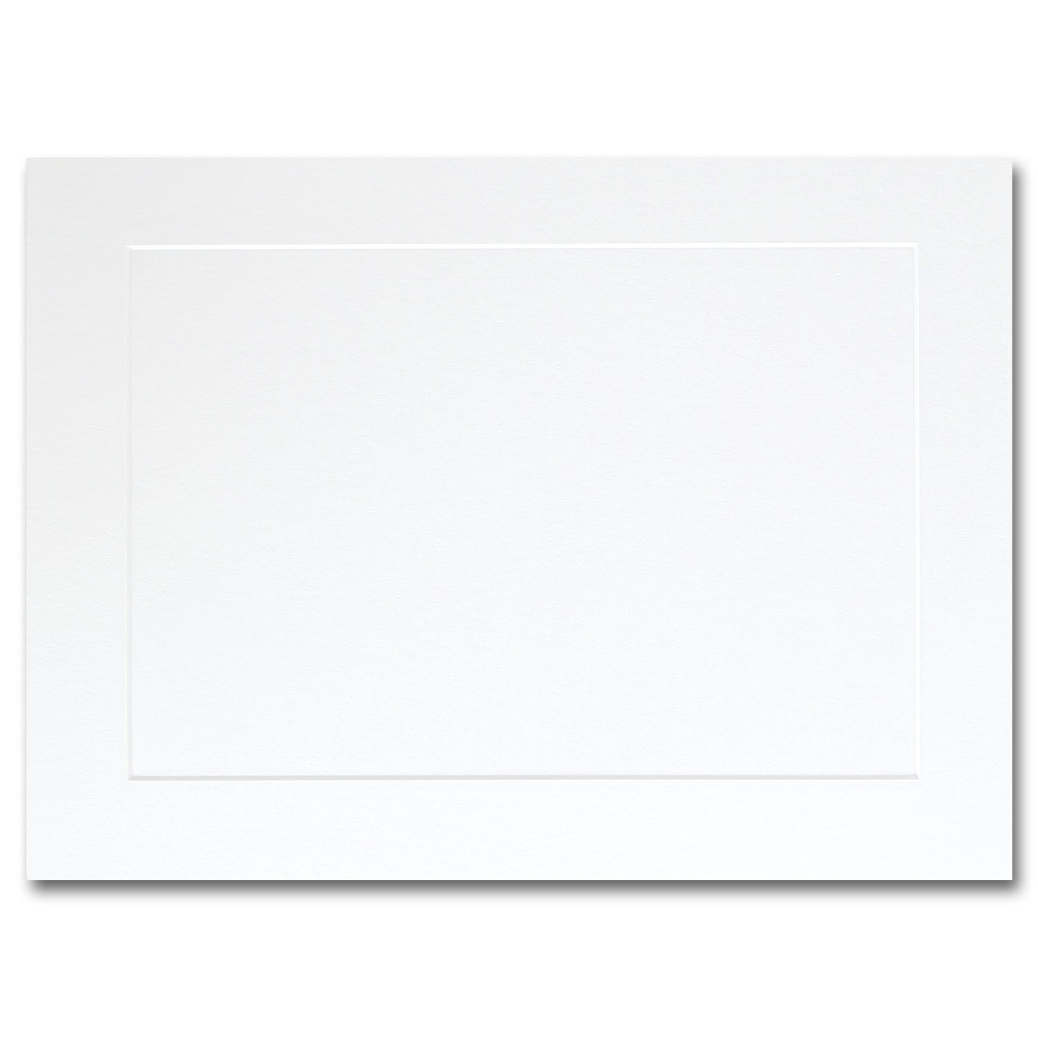 3 Set - 250-Count Blank Flat Panel A7 Cards (5.16