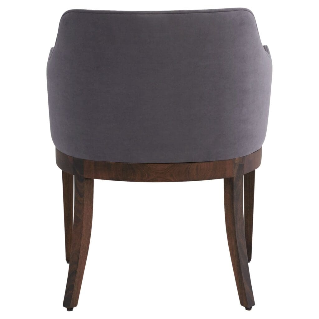 Cyan Design 11759 Dublin Chair - Dark Brown & Medium Grey Upholstered Accent Chair for Living Room, Bedroom, or Office