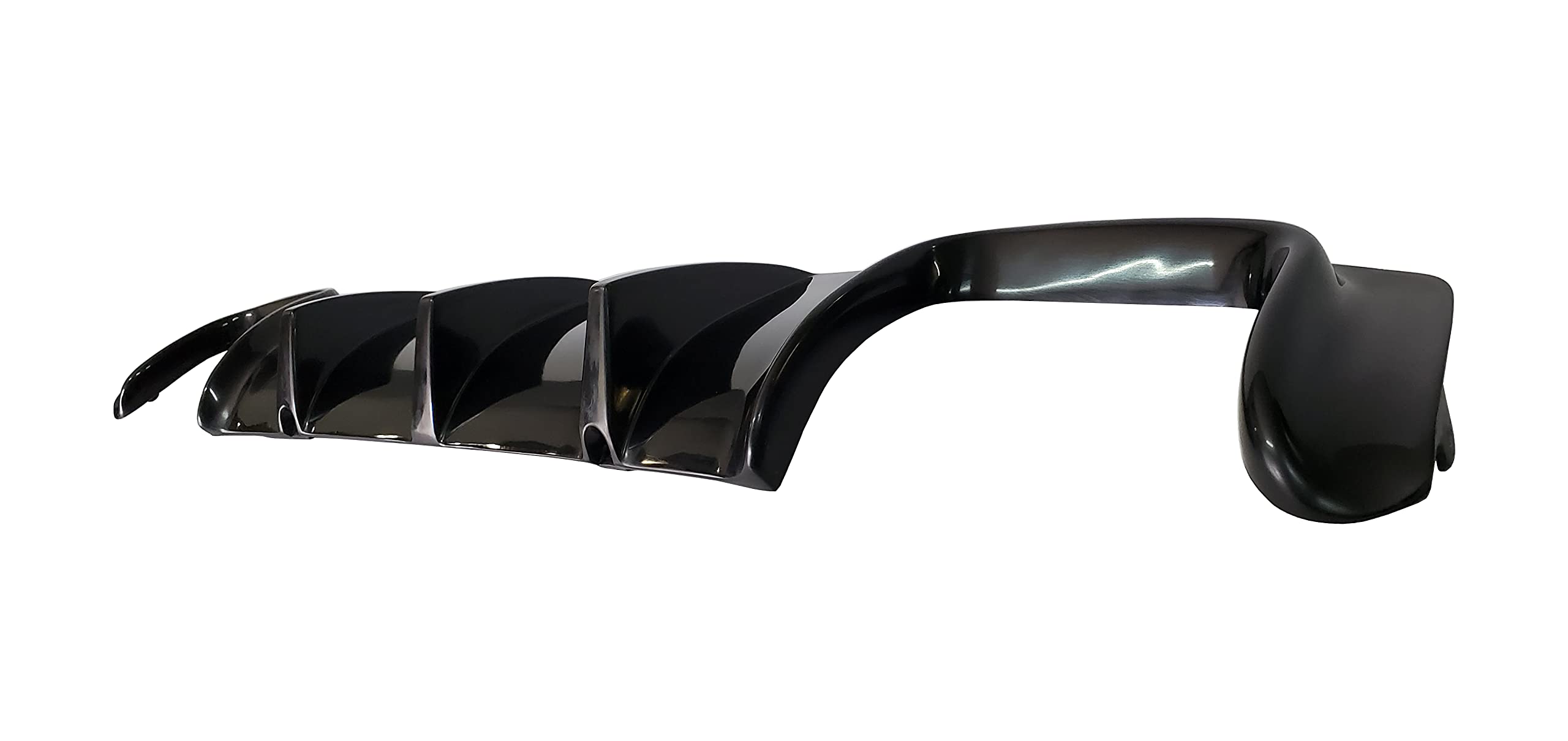 Hamann Style Rear Bumper Diffuser Splitter Lip with Two Whips for BMW E39 M5 - Enhance Aerodynamics & Sporty Look | Perfect for Car Enthusiasts & Performance Upgrades