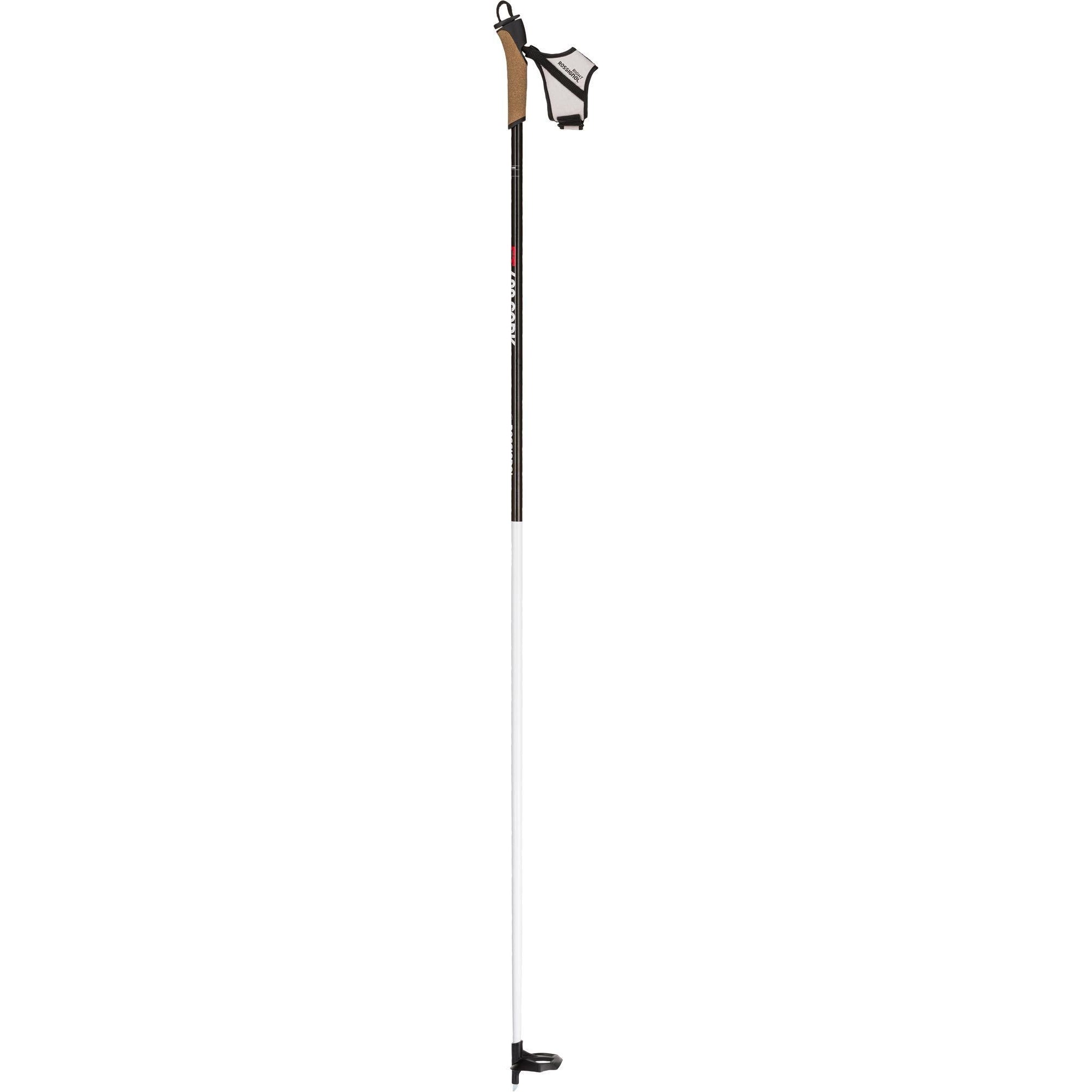 Rossignol 2023 FT 600 Cork Nordic Ski Poles - Lightweight Carbon Fiber Cross Country Skiing Poles for Men & Women - Perfect for Trail Skiing and Winter Sports