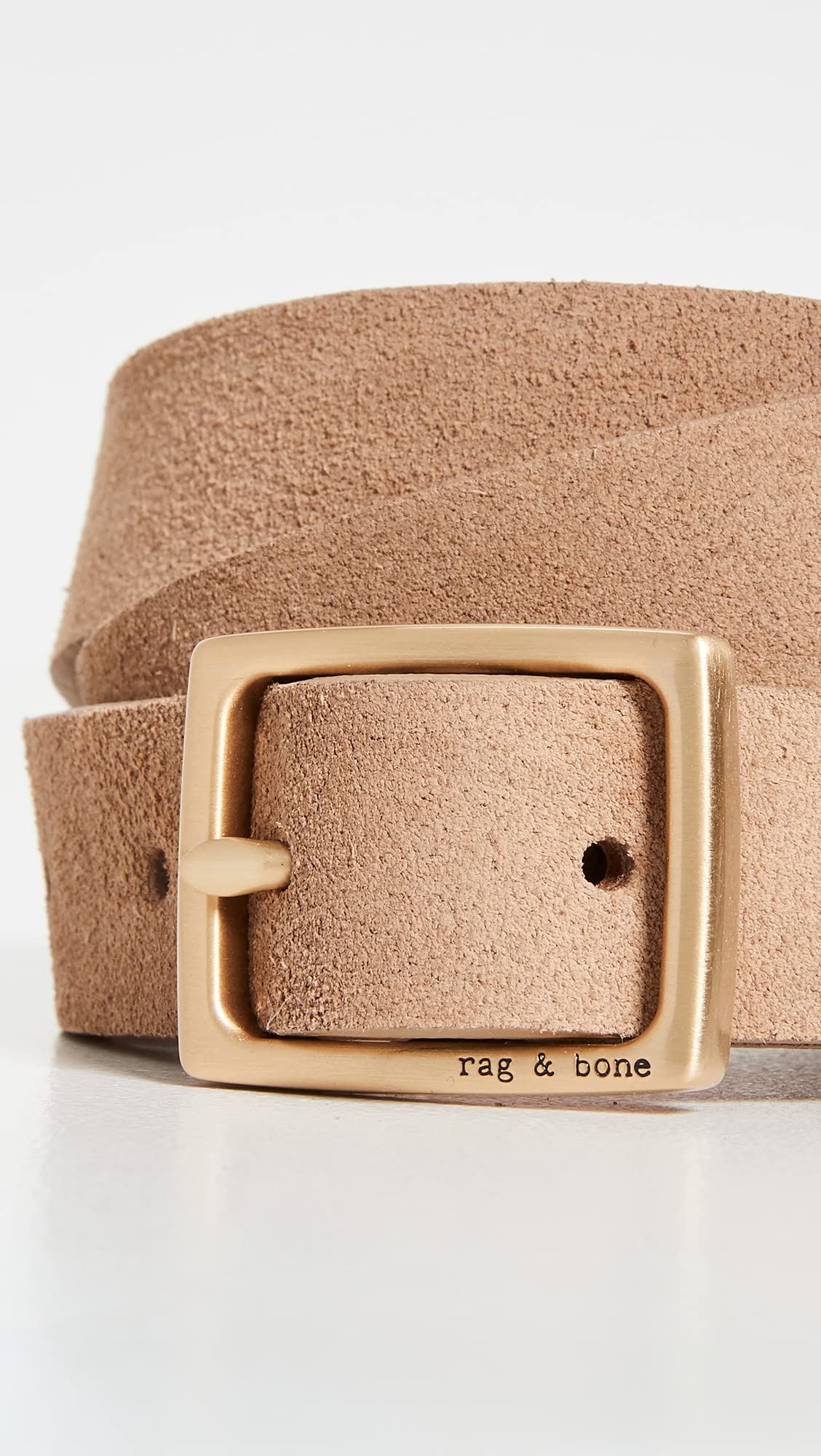 rag & bone Women's Baby Boyfriend Belt - Stylish Adjustable Waist Belt for Jeans, Dresses & Casual Outfits | Perfect for Everyday Wear & Fashion Accessories