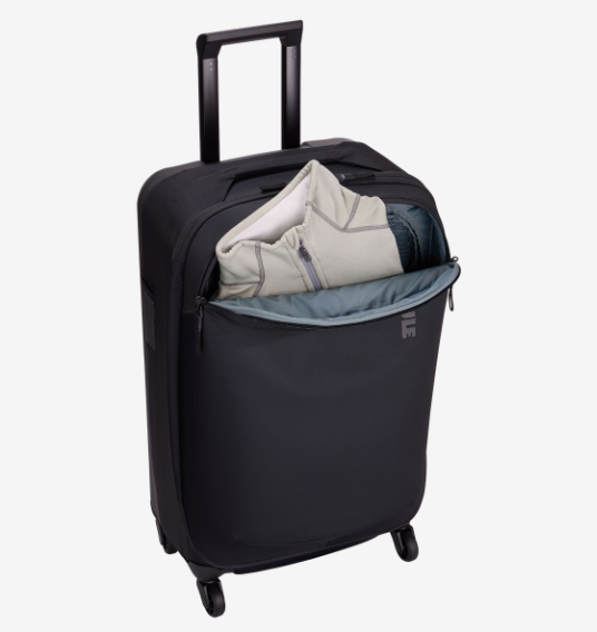 Thule Subterra 2 Checked Spinner 65L Luggage - Expandable Hardside Suitcase with 360° Wheels for Travel | Perfect for Airplane Carry-On & International Trips