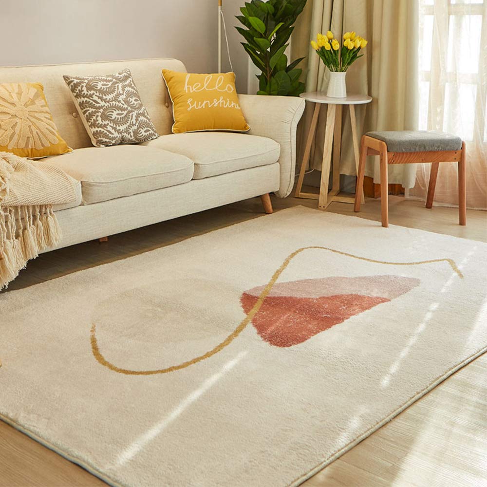 Soft Shag Area Rug - Ultra Plush Fluffy Carpet for Bedroom, Living Room, Nursery & Kids Room Decor - Modern Shaggy Indoor Rug (150x200cm) - Perfect for Cozy Home, Girls' Bedroom & Playroom Decor
