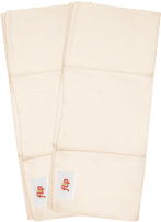 Organic Flip Night Time Inserts - 2 Pack | Soft & Comfortable for Baby Sleep | Perfect for Cribs, Bassinets & Co-Sleeping