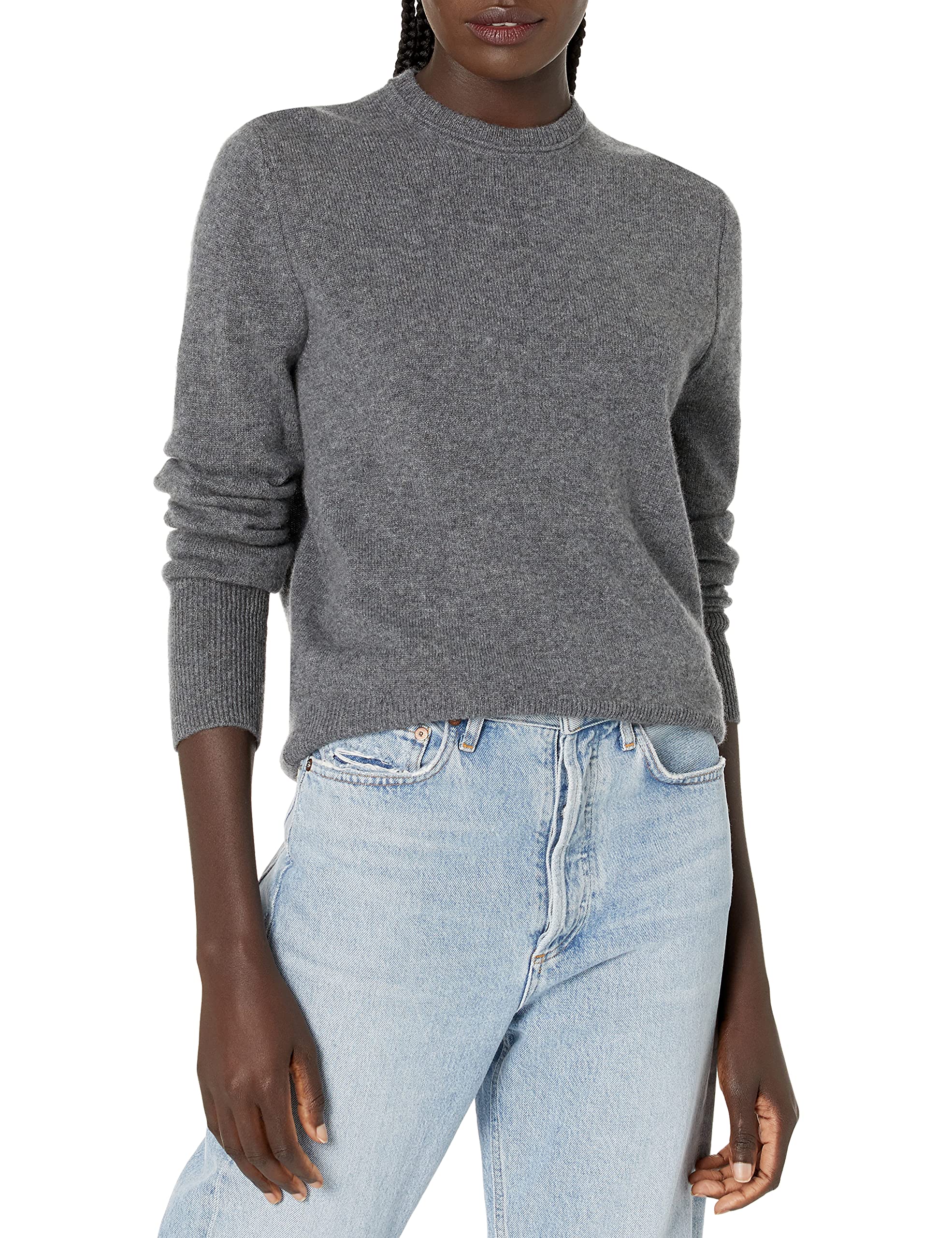 Women's Sanni Crew Sweater - Soft & Comfortable Knit Pullover for Casual Wear, Office Outfits & Fall Fashion | Cozy Winter Sweater for Work, Date Nights & Weekends | Perfect for Layering, Coffee Dates, Holiday Parties & Family Gatherings | Great for Cold Weather, Indoor Activities & Seasonal Style