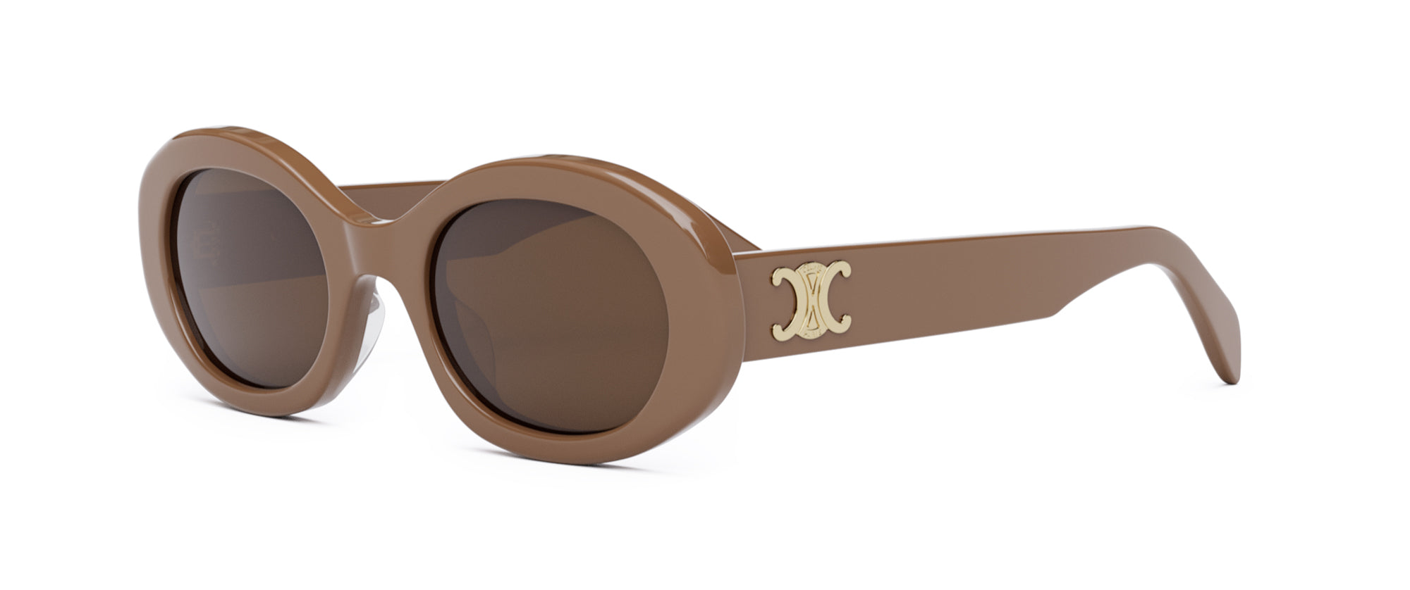 Shiny Light Brown/Brown