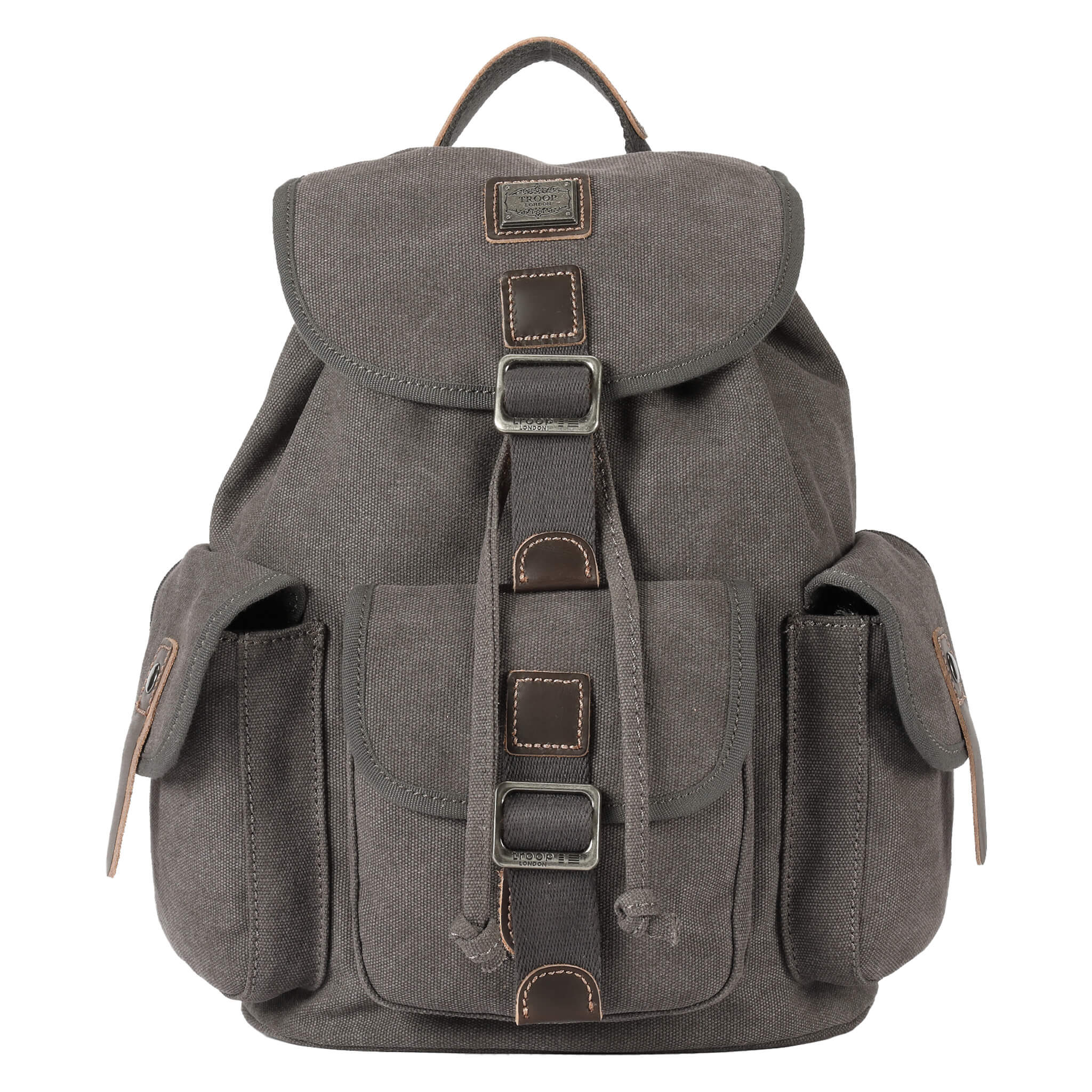 TRP0269 Troop London Classic Small Drawstring Backpack - Lightweight & Durable for School, Travel & Gym | Water-Resistant Daypack for Men & Women
