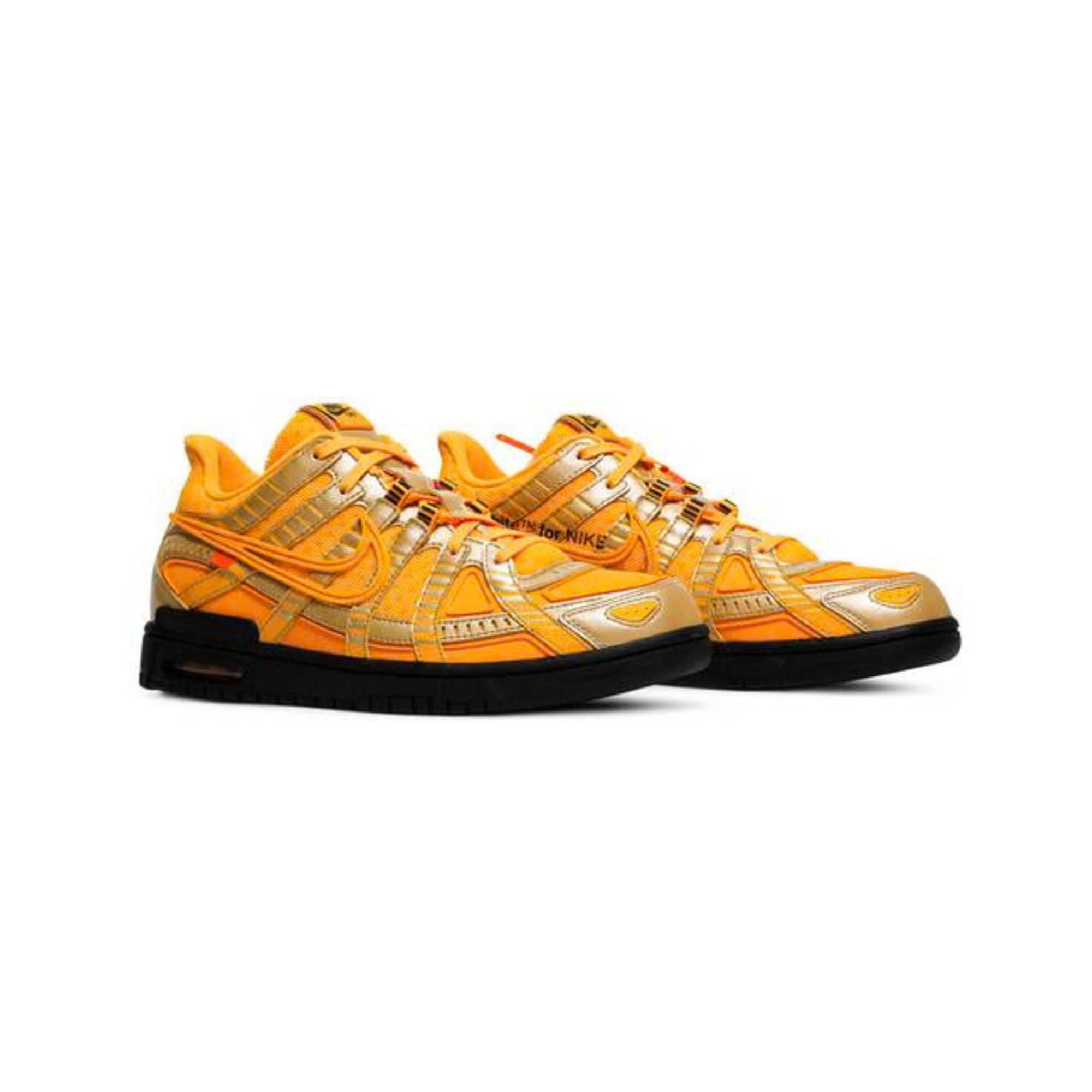 Nike Air Rubber Dunk Off-White 'University Gold' Sneakers - Stylish & Comfortable for Streetwear, Casual Outfits & Sneaker Collectors